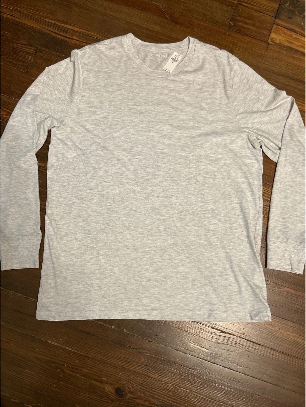 Old Navy Men's XL Tall Long Sleeve Heather Gray Shirt